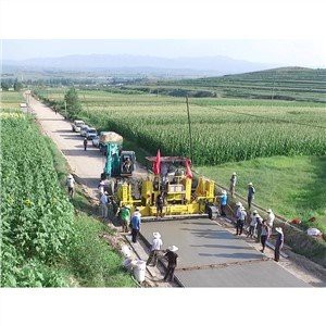 Pavimentadoras de concreto deslizante